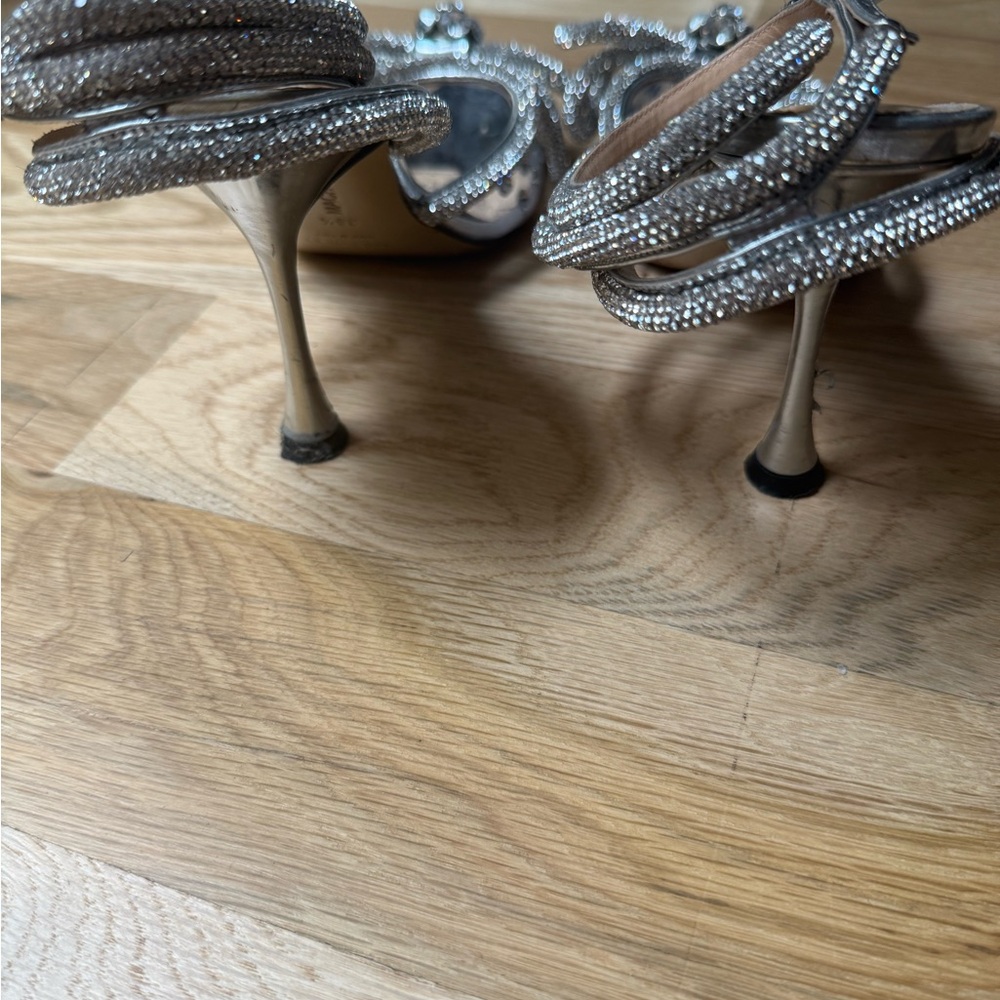 MACH & MACH Double Bow embellished PVC pumps size 38.5 - Picture 4 of 5
